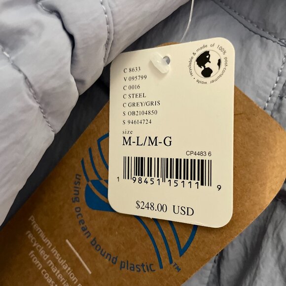 Free People Billie Boxy Lightweight Insulated Jacket Medium Large NWT - Picture 4 of 11